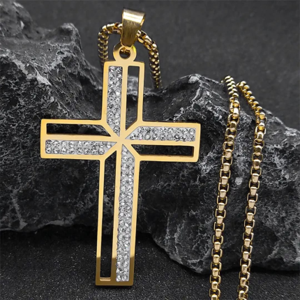 Cruz de Lujo Estilo Hip Hop