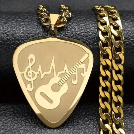 Collar de Púa de Guitarra Musical