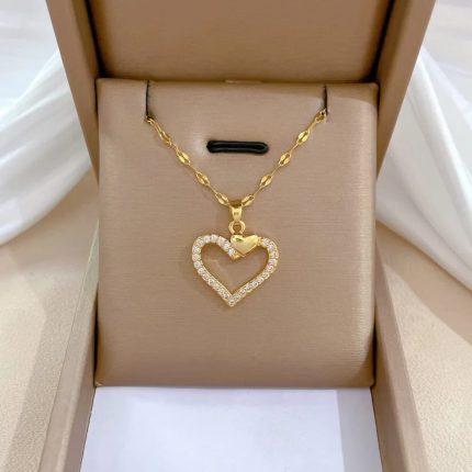 Collar Corazón Elegante